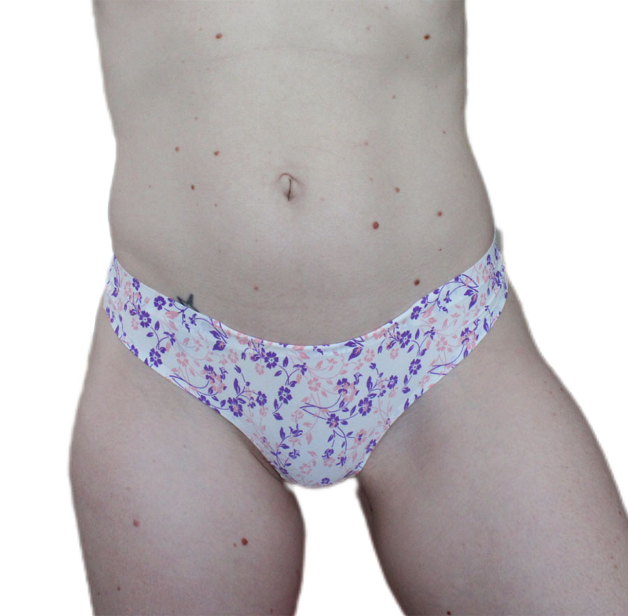 Sissy Nylon Thong - Image 9