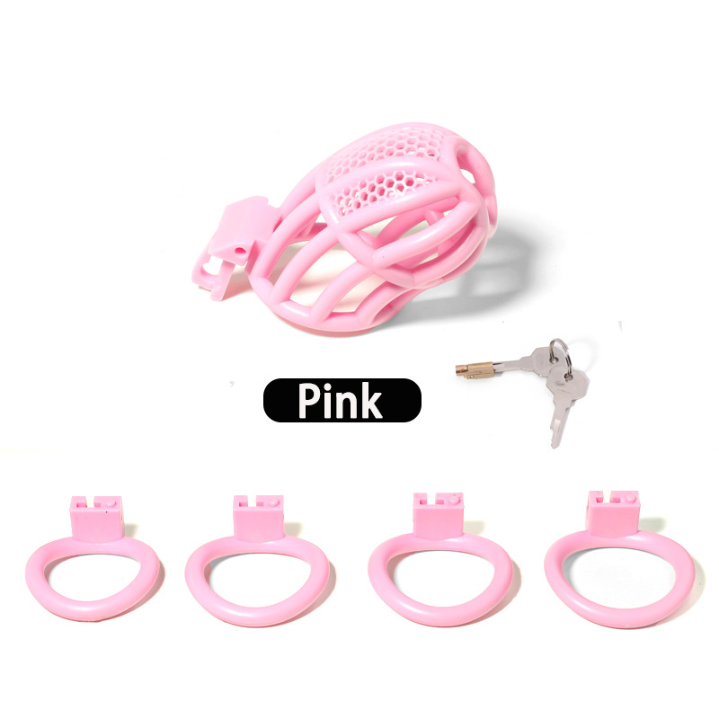 Nylon Mesh Resin Chastity Cage - Image 2