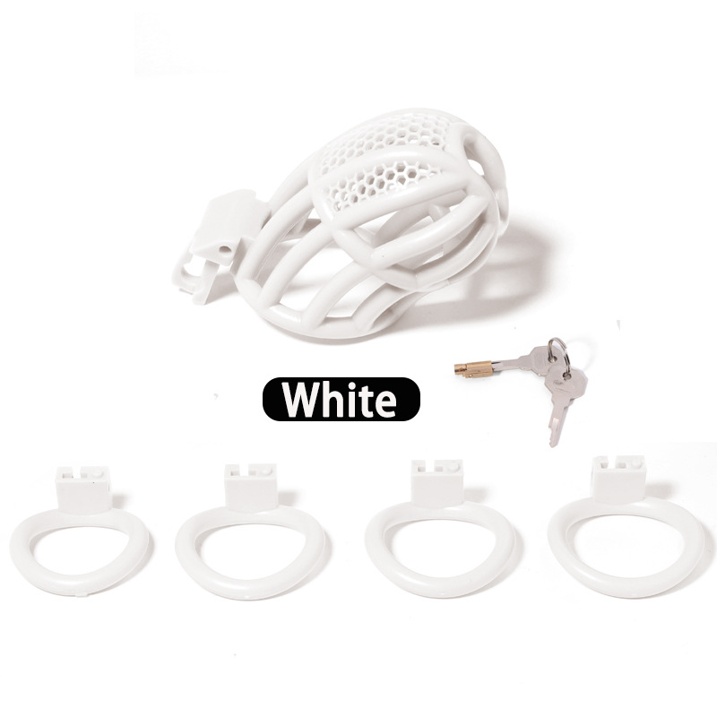 Nylon Mesh Resin Chastity Cage - Image 4
