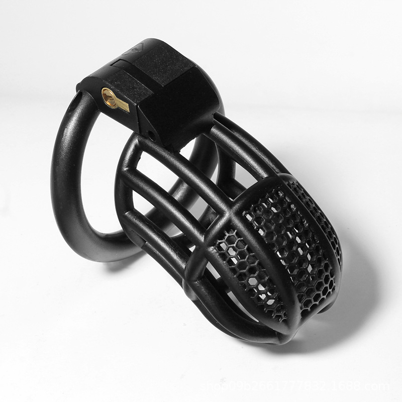 Nylon Mesh Resin Chastity Cage - Image 6